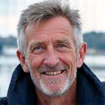 Portræt af Lars Jensen, erfaren skibsfører